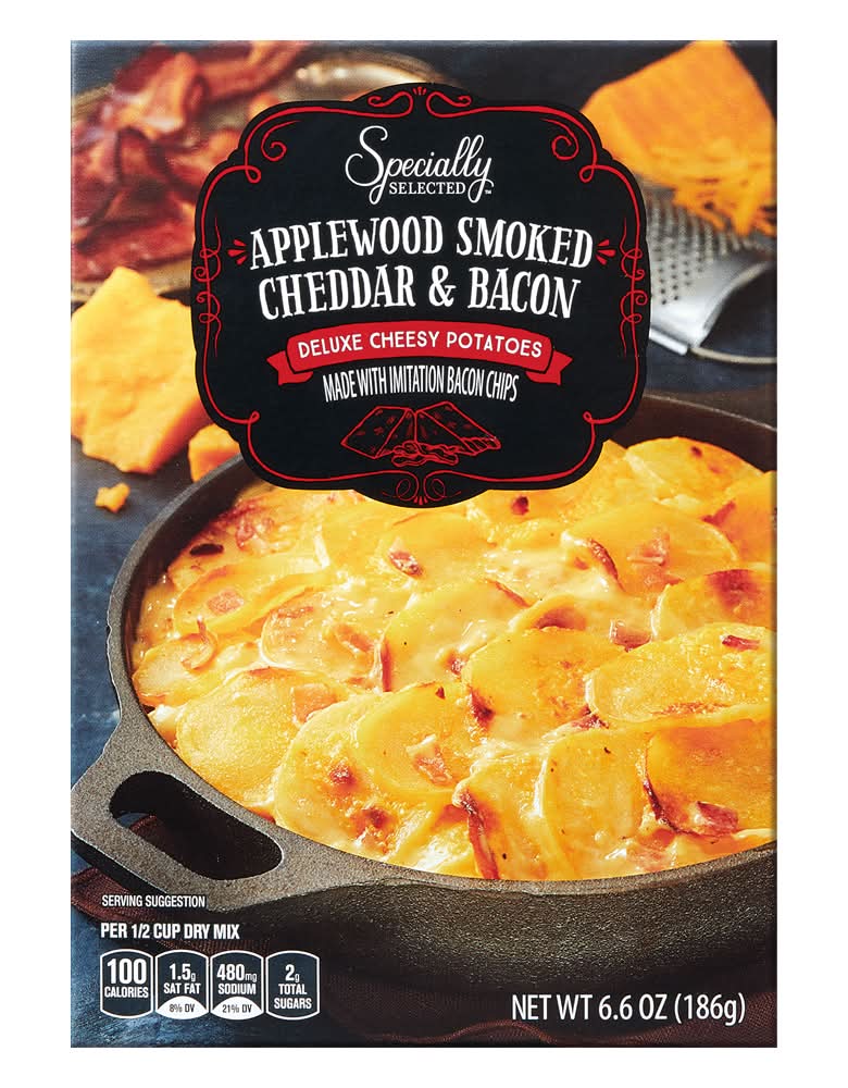 Specially Selected Deluxe Cheesy Potatoes, Applewood Smoked Cheddar & Bacon (6.6 oz)