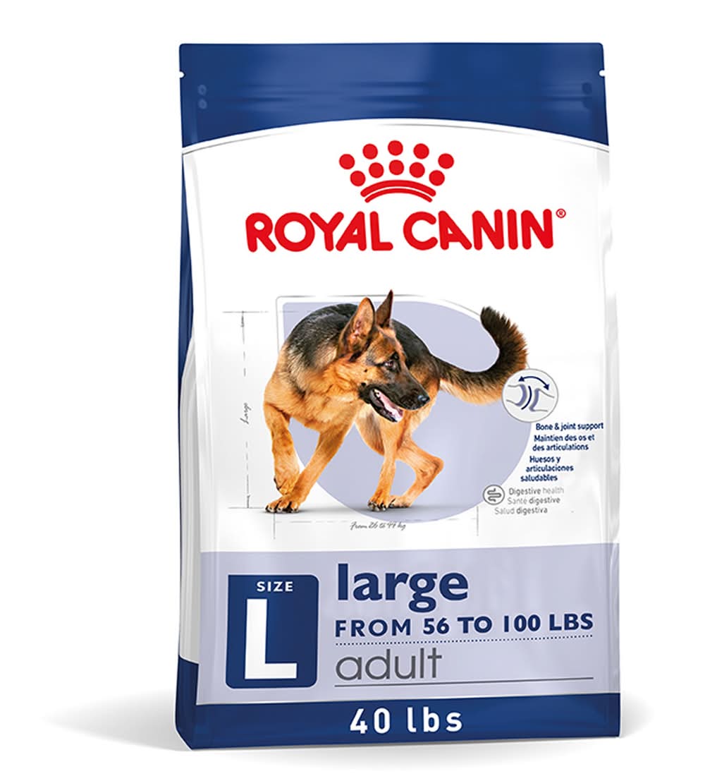 Royal Canin Size Health Nutrition Large Breed Adult Dry Dog Food (Size: 40 Lb)