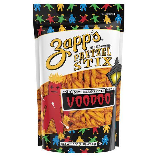 Zapp's Voodoo New Orleans Style Sinfully-Seasoned Pretzel Stix