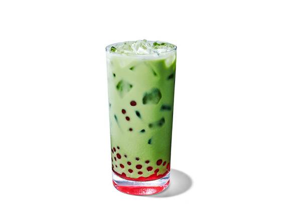Iced Matcha con Perlas