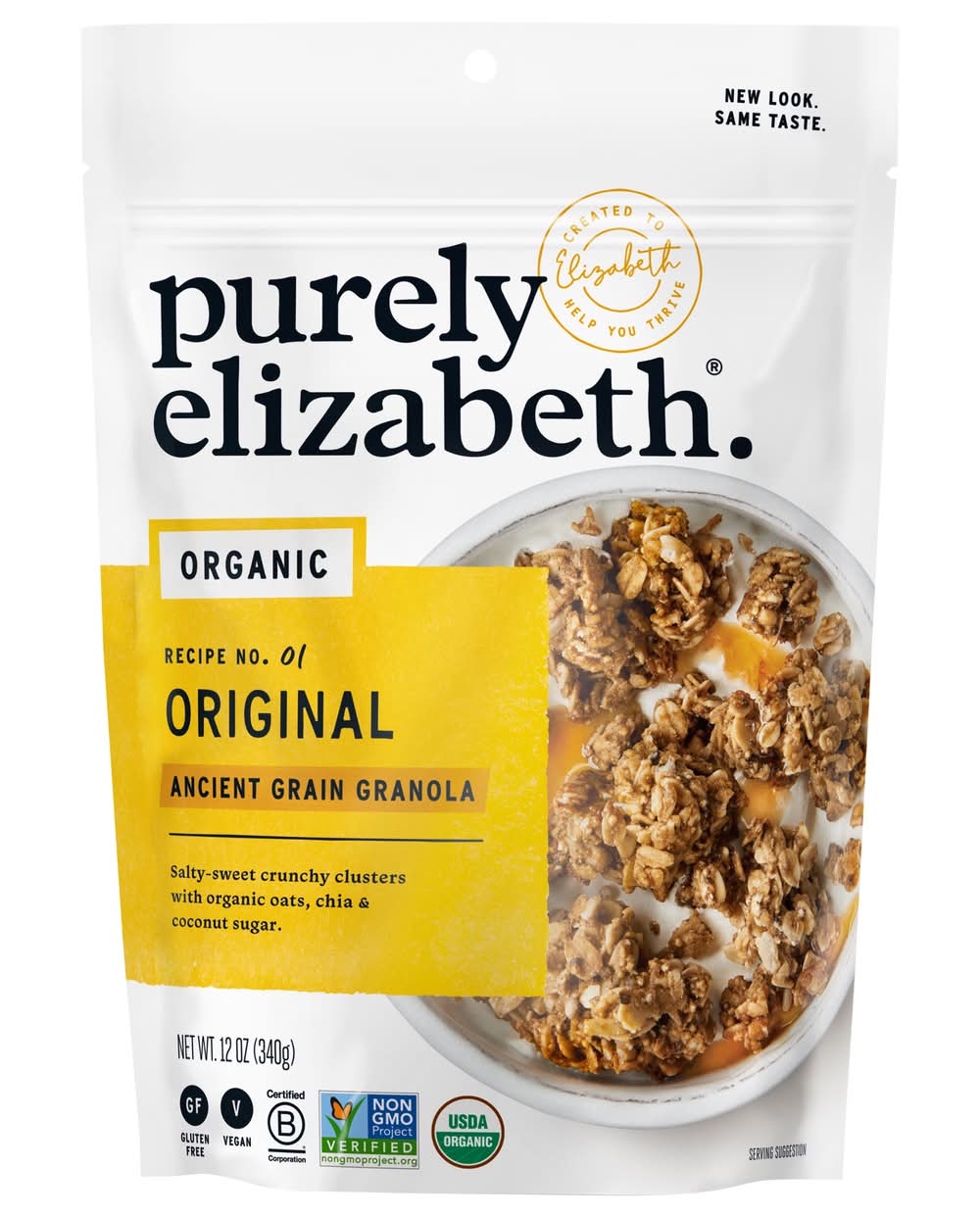 Purely Elizabeth Organic Original Ancient Grain Granola (12 oz)