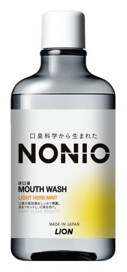 日本獅王-NONIO 終結口氣漱口水-浸潤薄荷-600ml #177821