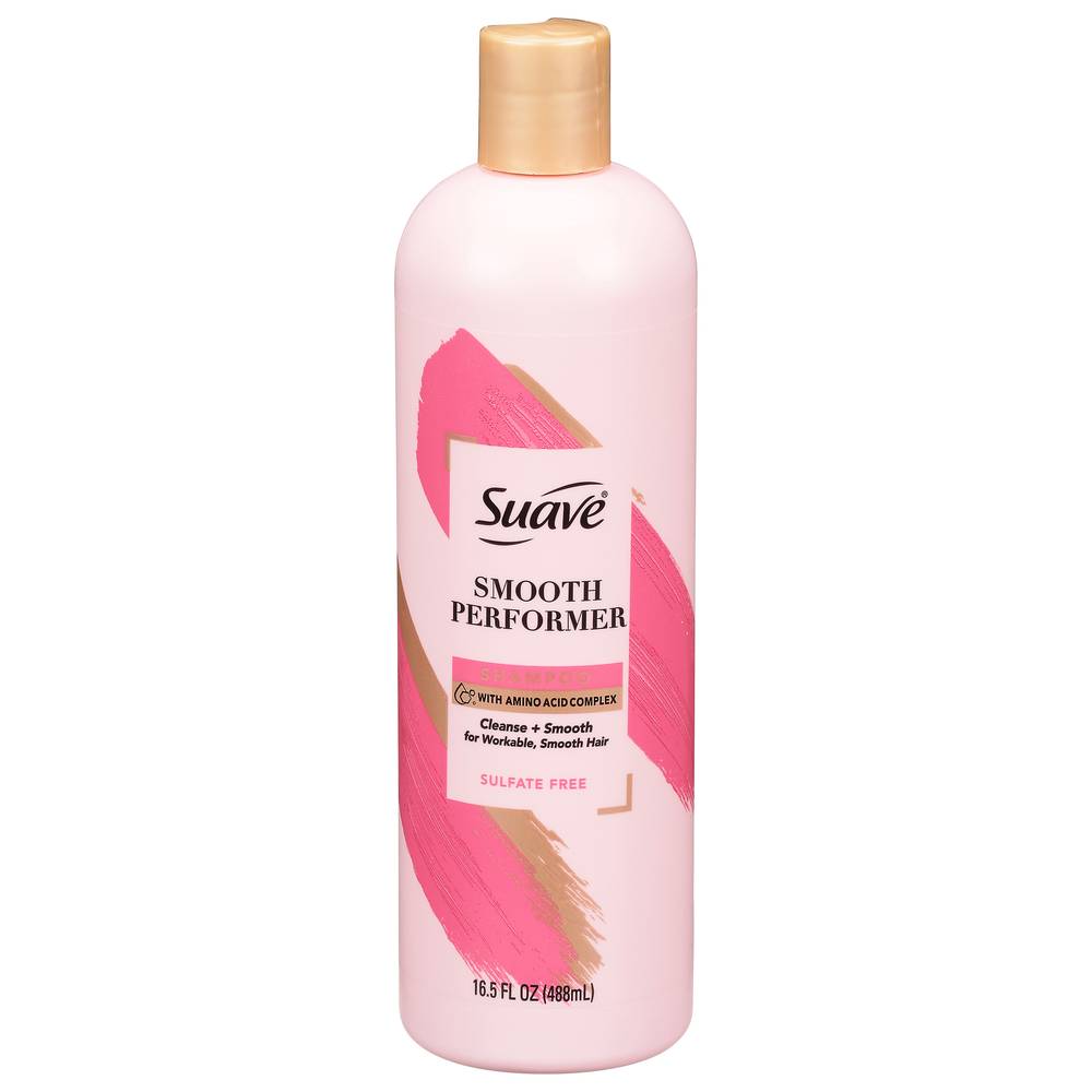 Suave Sulfate Free Smooth Performer Shampoo (16.5 fl oz)