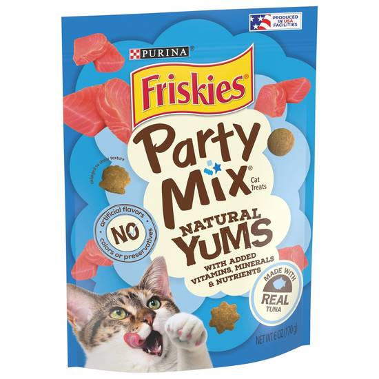 Friskies Party Mix Natural Yums Cat Treats