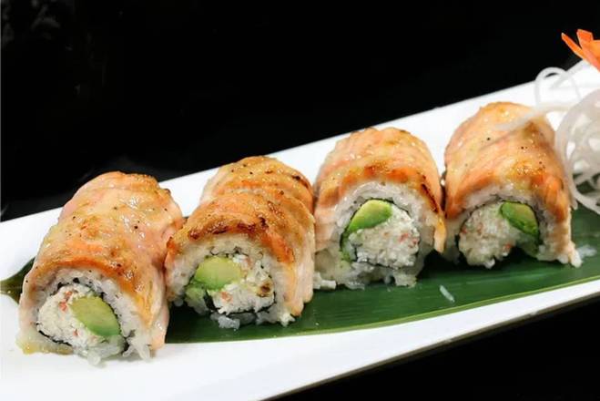Baked Salmon Roll