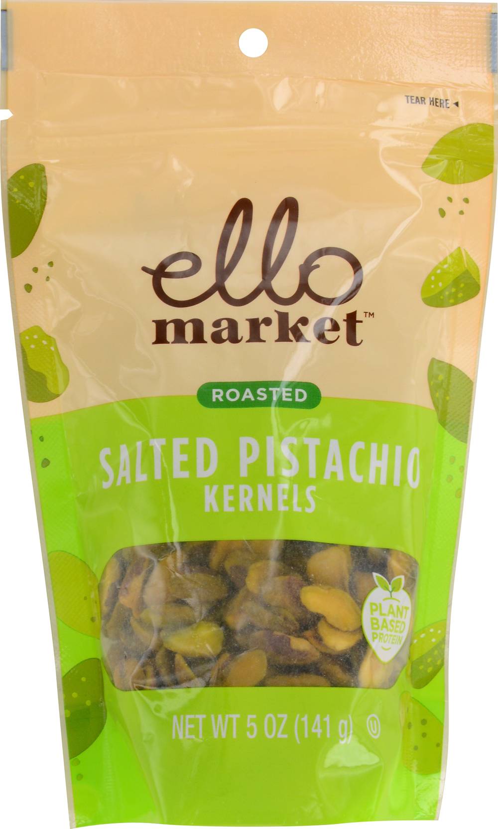 Ello Market Roasted Salted Pistachio Kernels (5 oz)