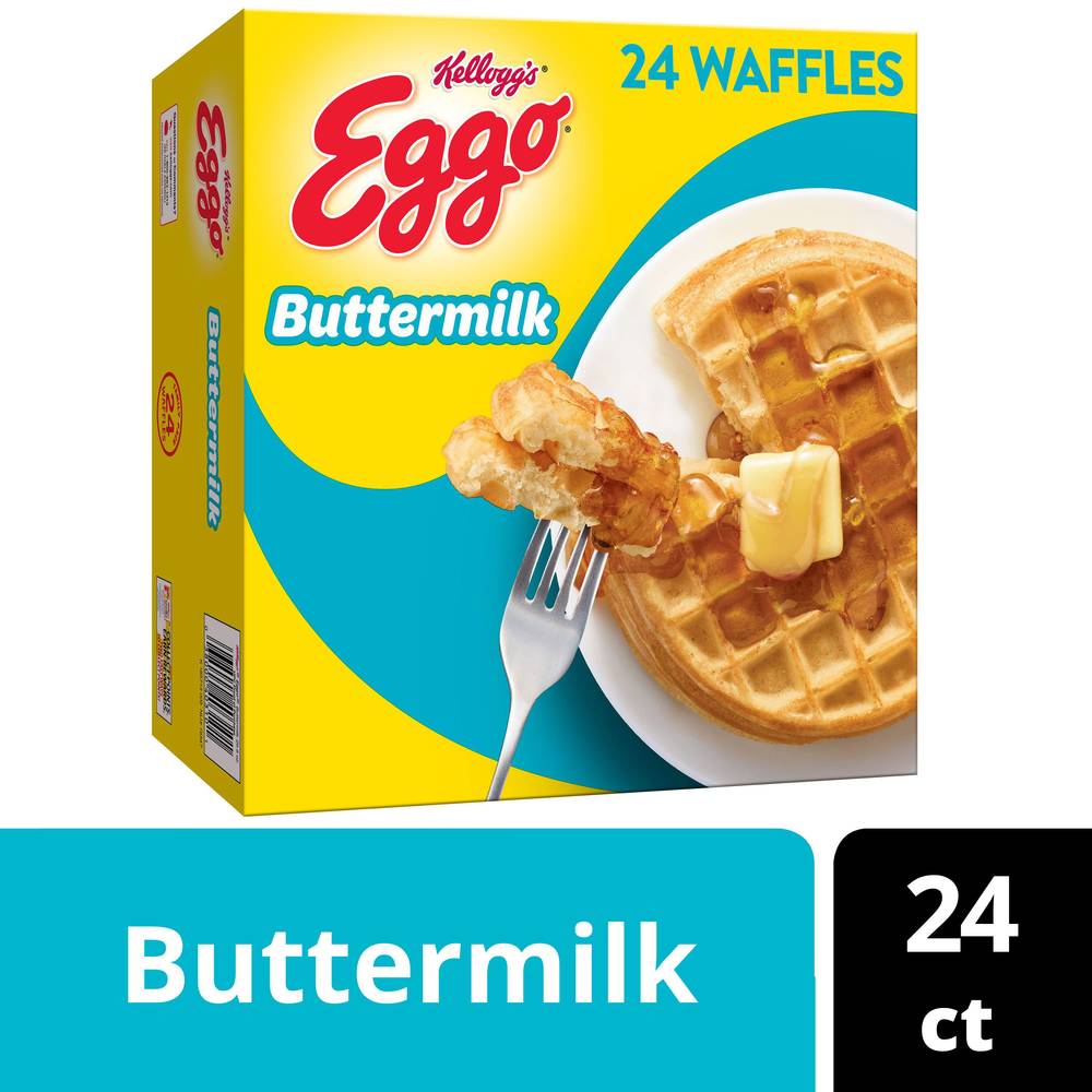 Eggo Kelloggy's Family pack Buttermilk Waffles