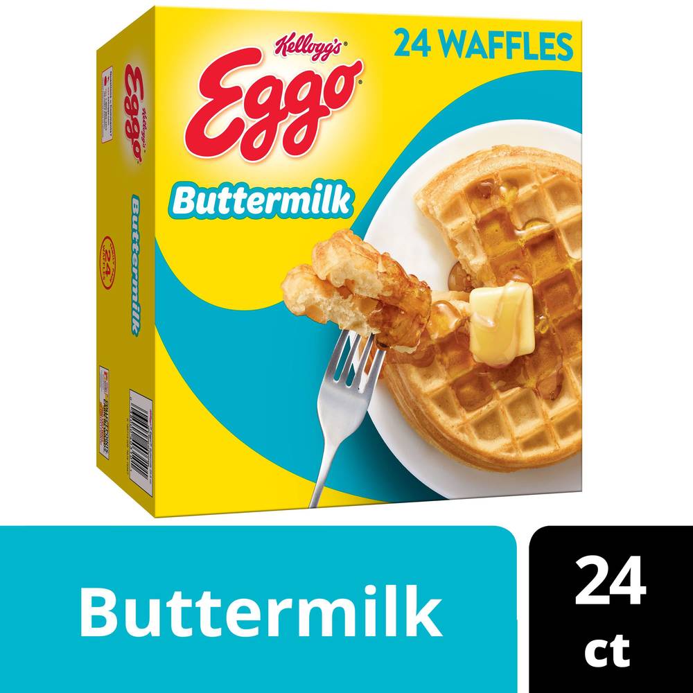 Eggo Kelloggy's Family pack Buttermilk Waffles (1.85 lbs)