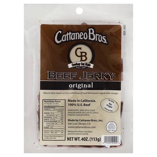 Cattaneo Bros. Cattaneo Bros Beef Jerky Delivery Near You Uber Eats
