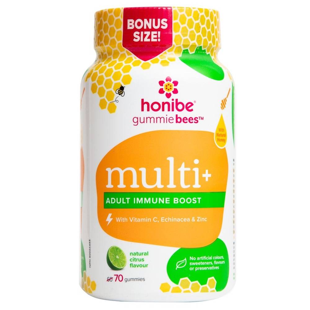 Honibe Adult Complete Multivitamin Honey Gummies (60 units)