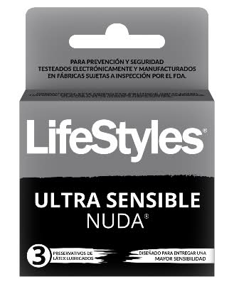 Preservativo Lifestyles Nuda 3 un