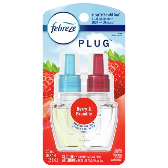 Febreze Plug Berry & Bramble Scent Air Fresheners (0.87 fl oz)