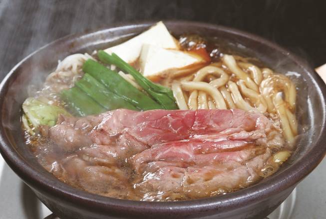 簡単！アツアツ！すき焼き鍋【一人鍋】