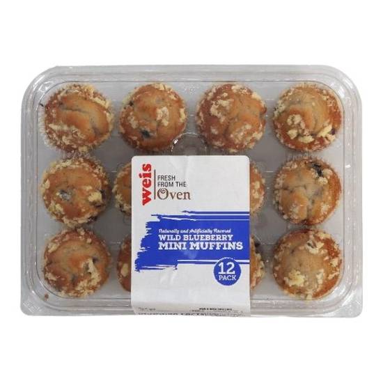 Weis Oven Mini Muffins (blueberry)