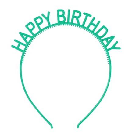 Party Headbands 6-Pack Happy Birthday