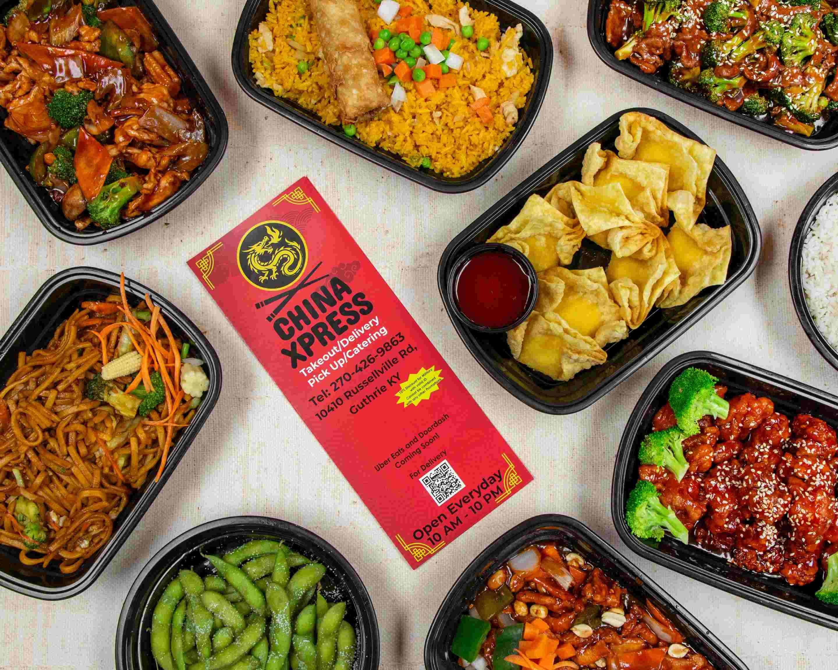 チャイニーCHinEE スープチューリン　クニエダヤスエさん Order China Xpress (10410 Russellville Road) Menu Delivery【Menu