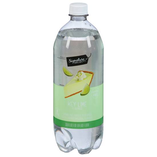 Signature Select Key Lime Sparkling Water (33.8 fl oz)