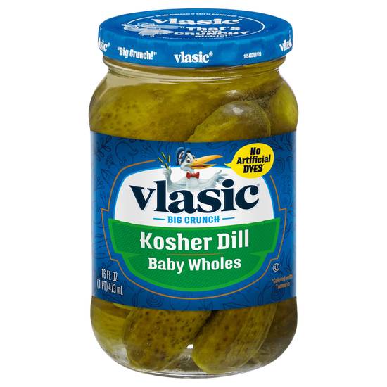Vlasic Kosher Dill Baby Wholes Pickles
