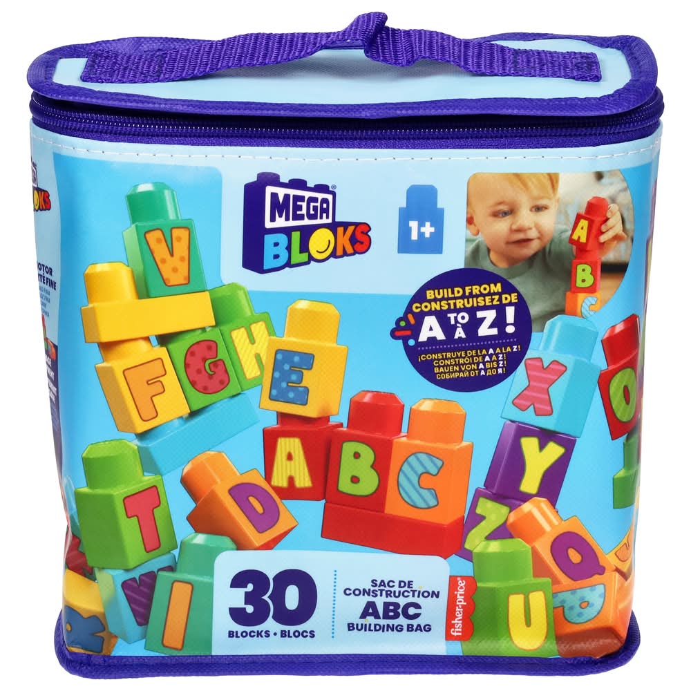 Mega Bloks Abc Building Bag