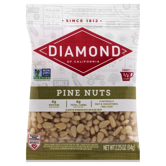 Diamond Pine Nuts (2.3 oz)