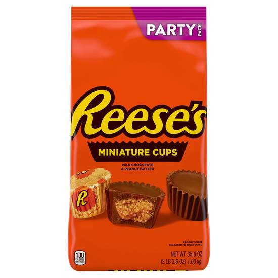 Reese's Miniature Cups Milk Chocolate and Peanut Butter