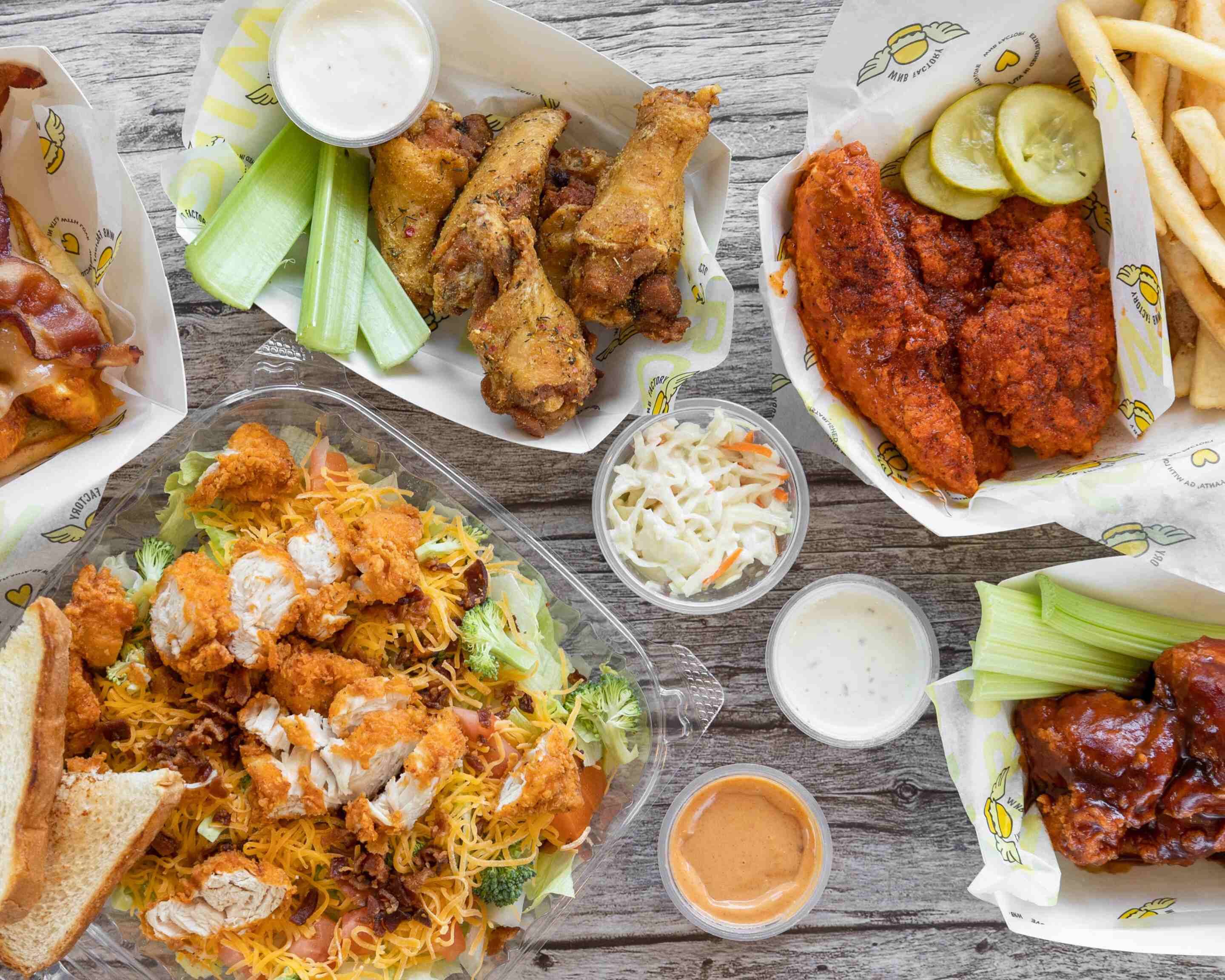 Wnb Factory Wings Burgers Tenders - wyrcss5