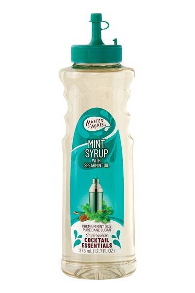Master Of Mixes Mint Simple Syrup Cocktail Essentials (375 ml)