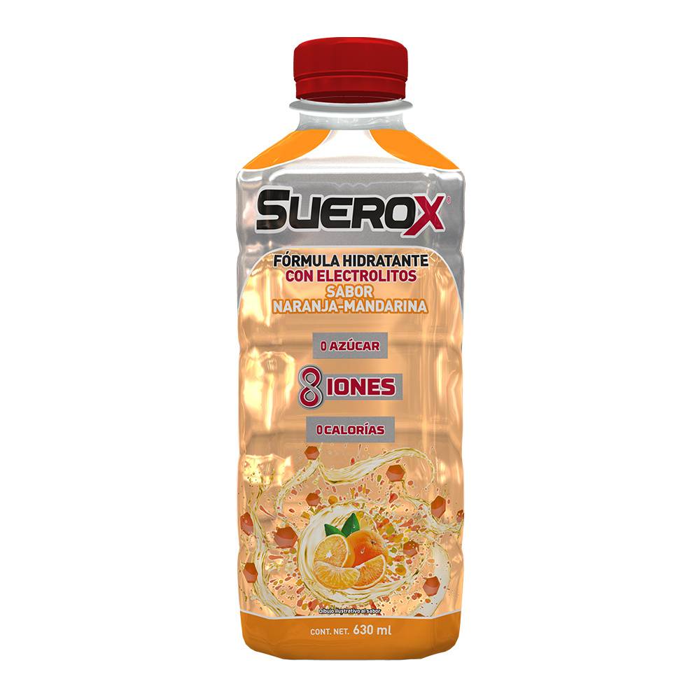 Suerox bebida hidratante (630 ml) (naranja/mandarina)