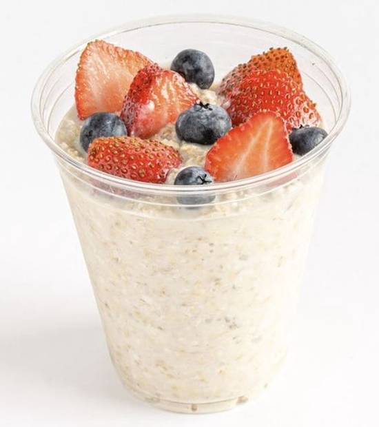 Honey-Berry Overnight Oats