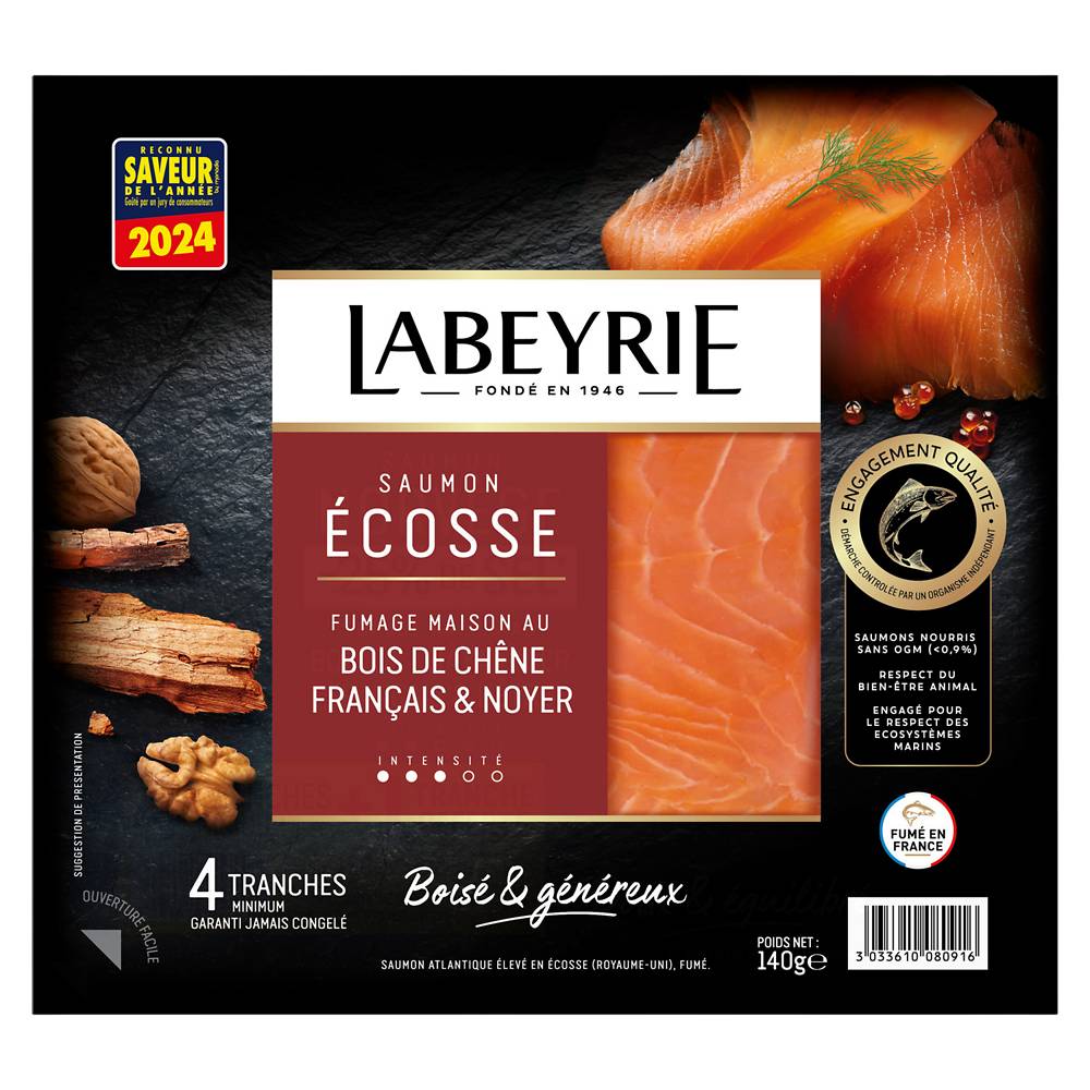 Labeyrie - Saumon fumé écosse (140g)