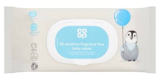 Co Op Baby Wipes Sens 10 * 80 Pack