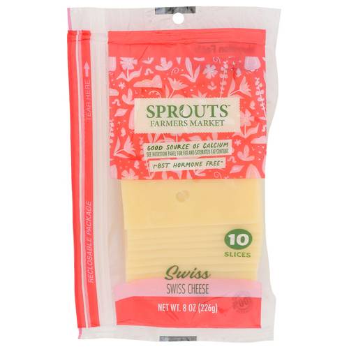 Sprouts Sliced Swiss Cheese