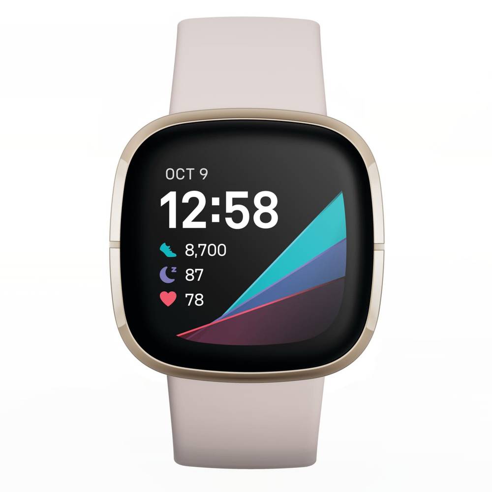 Fitbit Montre intelligente sense blanc (1 unit) - Sense smart watch white (1 unit)