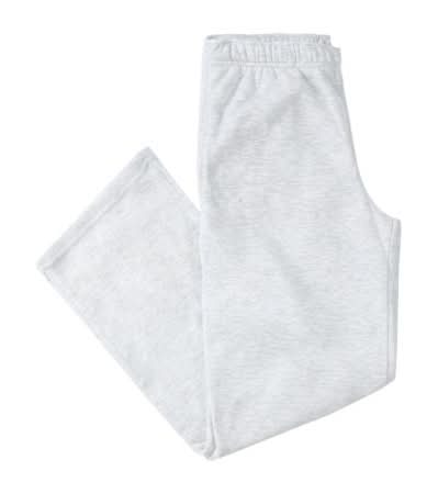 Cozy Fleece Wide Leg Sweatpants Extra Large Light Heather Grey