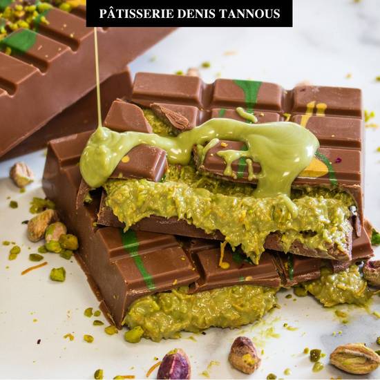 Barre de chocolat au lait Dubai