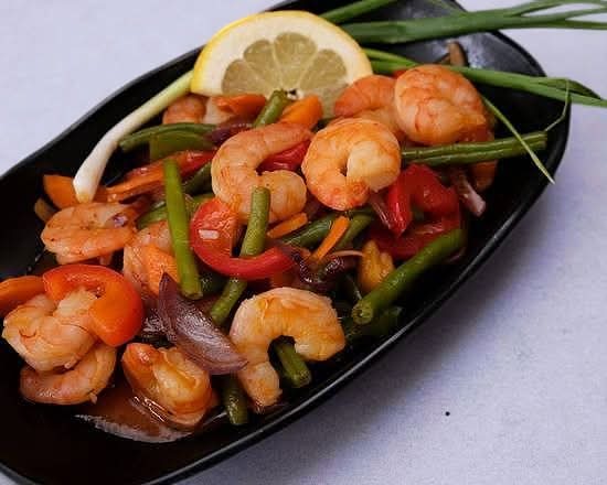 Crevettes Sauce Piquante