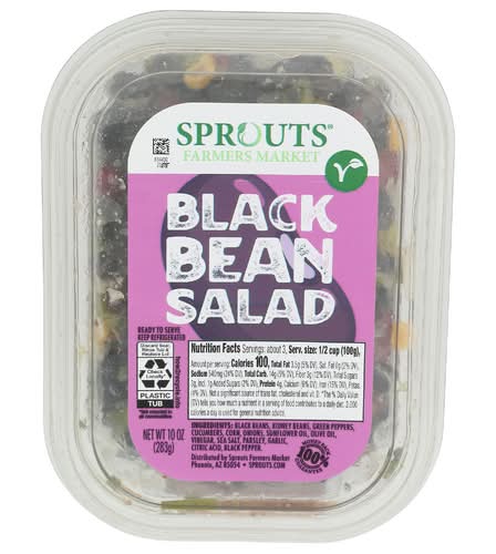 Sprouts Black Bean Salad