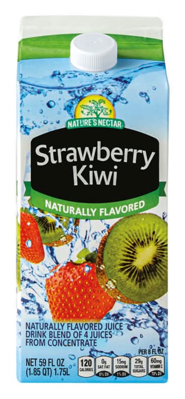 Nature's Nectar Naturally Flavored Juice Drink, Strawberry Kiwi (59 fl oz)