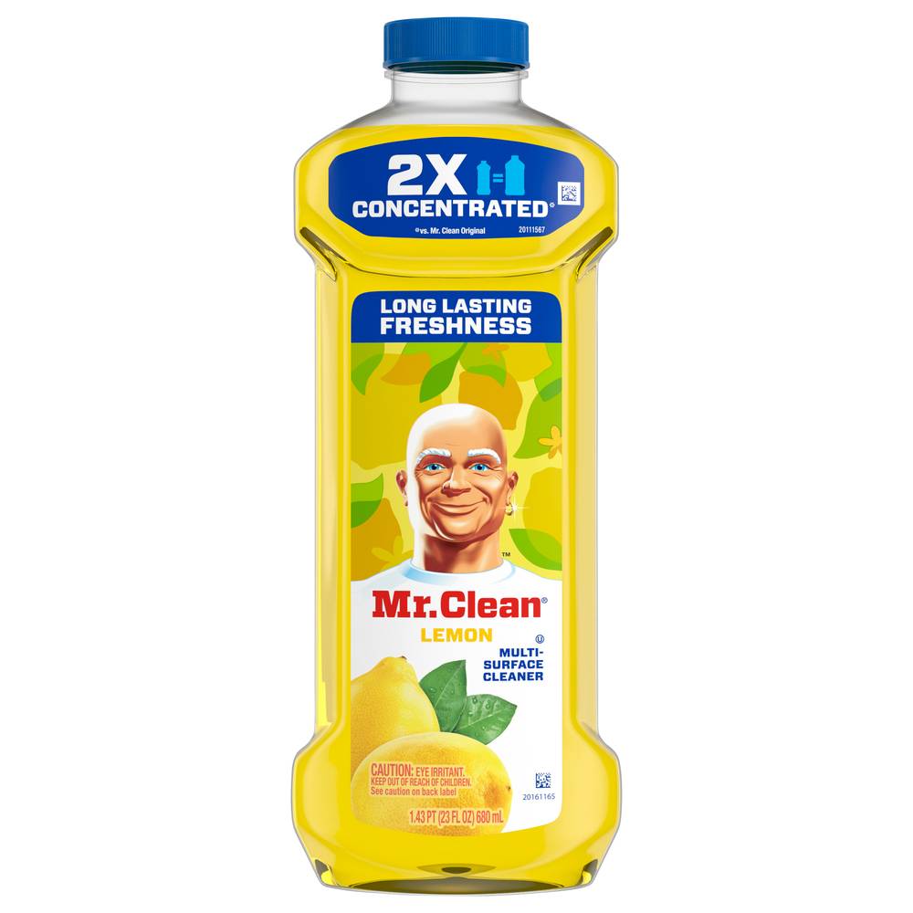 Mr. Clean Concentrated Multi Surface Cleaner, Lemon (23 fl oz)