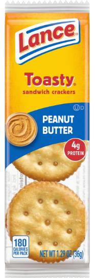 Lance Toasty Peanut Butter 10pk (14X10|14 Units per Case)