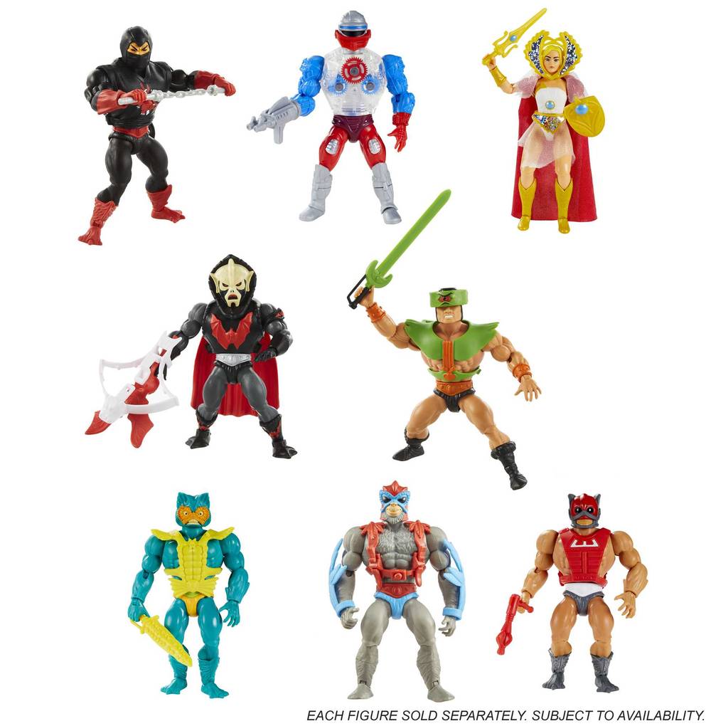 Mattel figura masters of the universe origins 5 (blister con 1 figura)