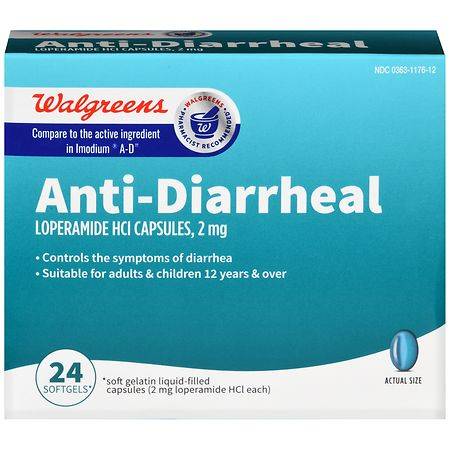 Walgreens 2 mg Anti-Diarrheal Capsules