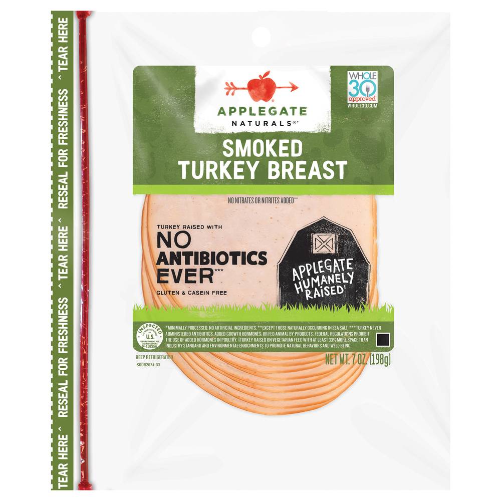 Applegate Smoked Turkey Breast