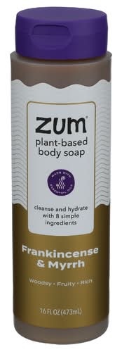 Zum Clean Frankincense & Myrrh Plant-Based Body Soap