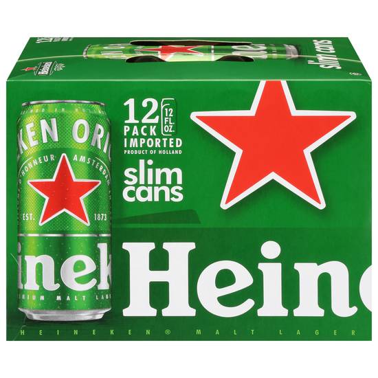 Heineken Original Lager Beer (12 ct , 12 fl oz)