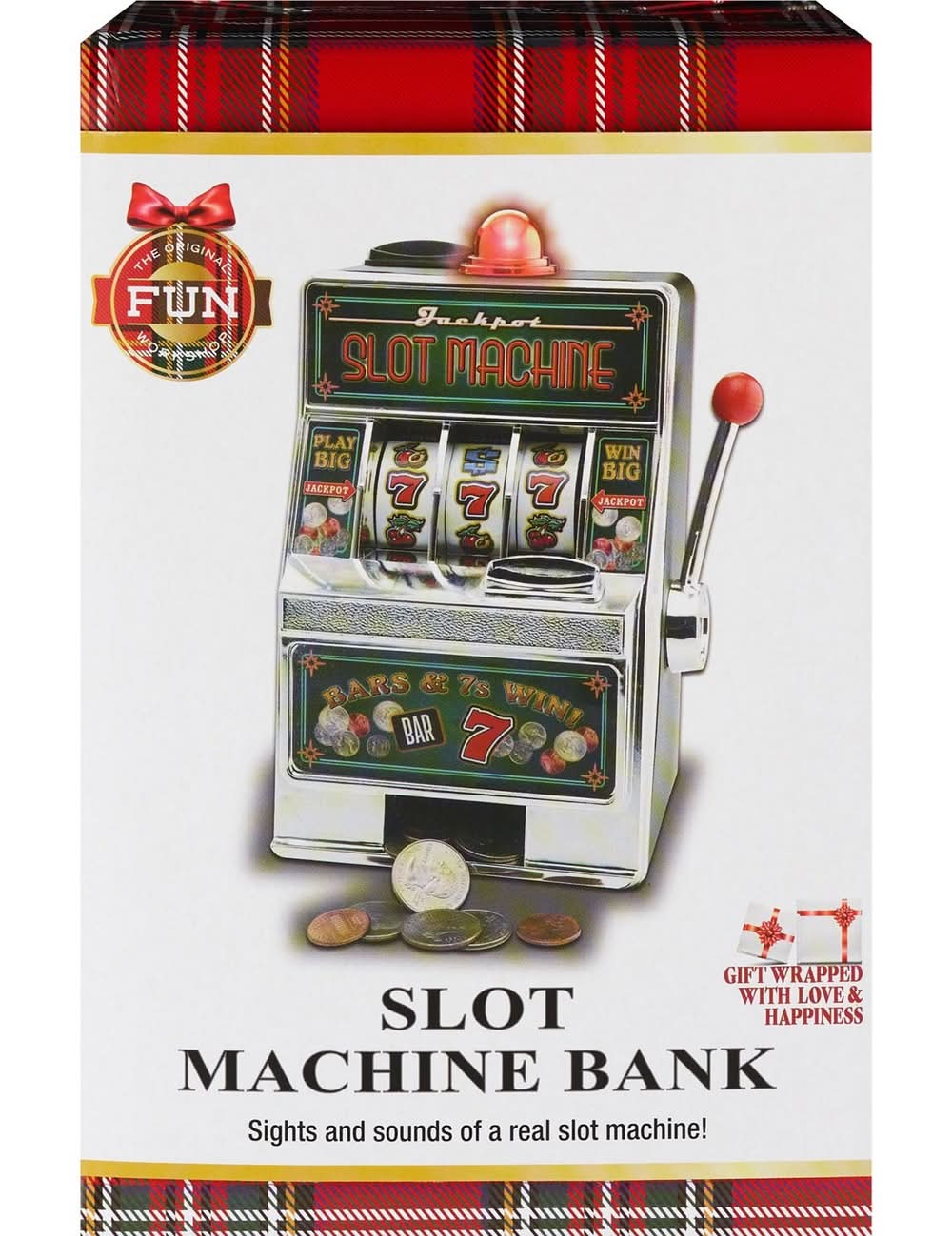 The Original Fun Workshop Slot Machine Bank