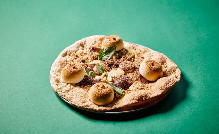 Triple Chocolate Pizza