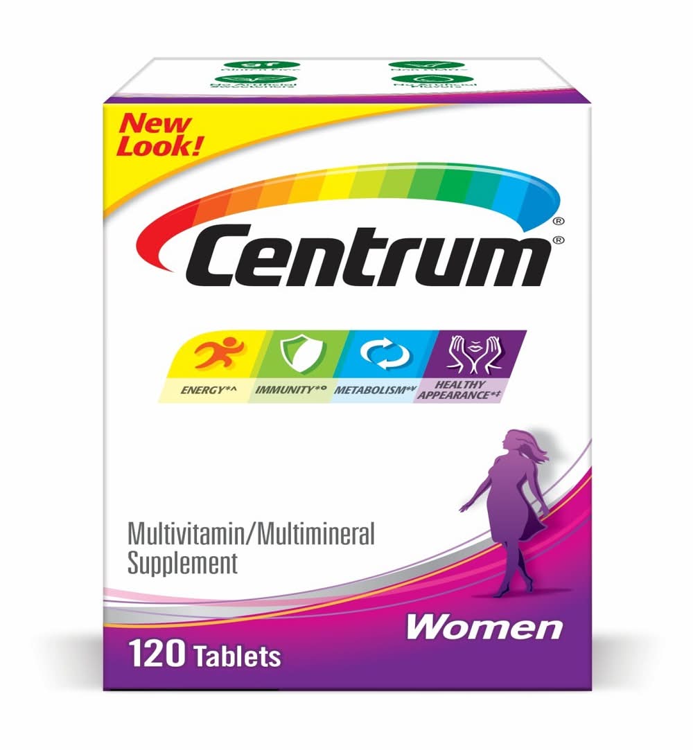 Centrum Multivitamin For Women, 120 Ct
