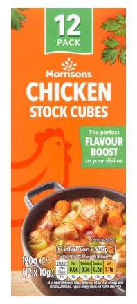 Morrisons Chicken Stock Cubes (12 pack)