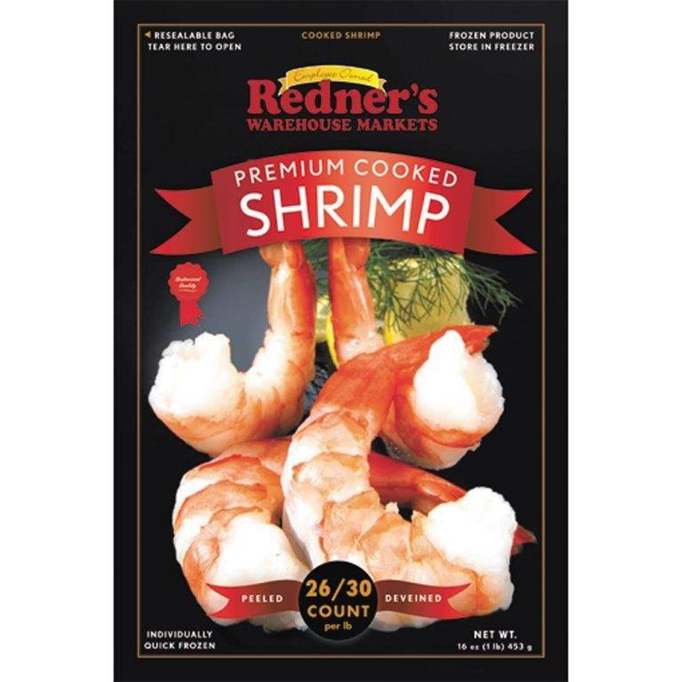 Redner's Premium Cooked Shrimp